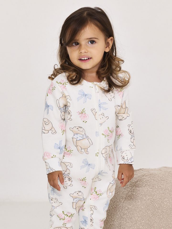 אוברול קטיפה WINNIE THE POOH