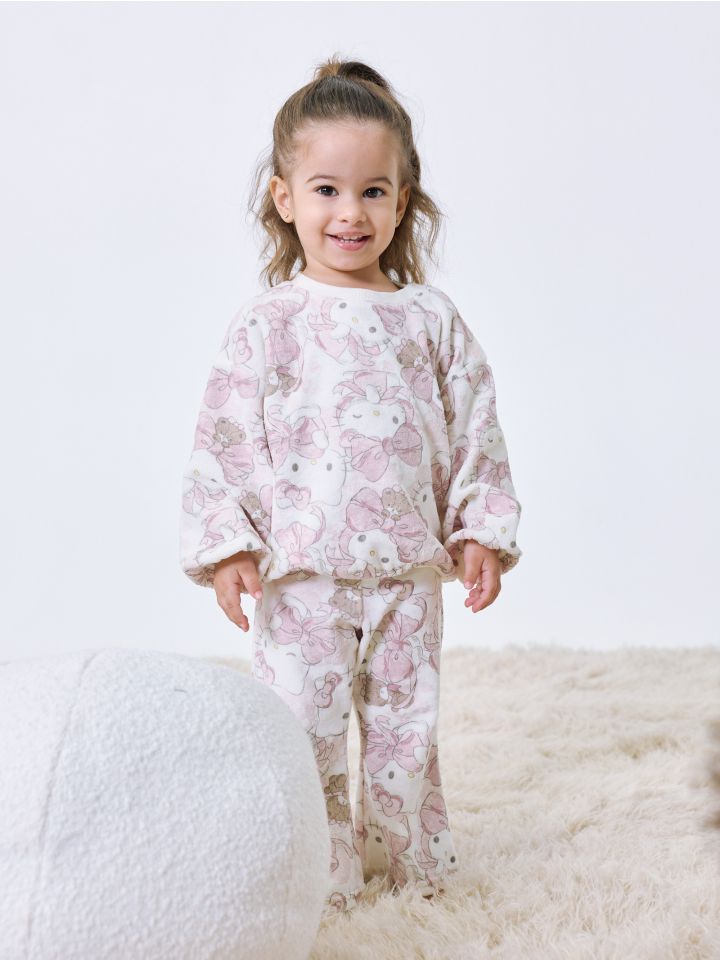 סט פנאי קטיפה HELLO KITTY
