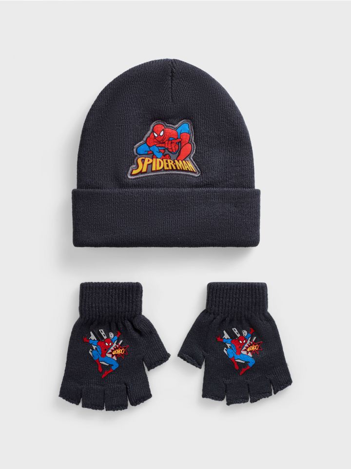 סט כובע וכפפות SPIDERMAN