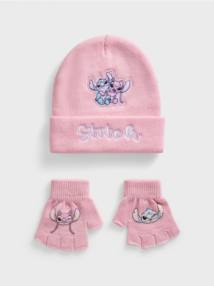 סט כובע וכפפות STITCH