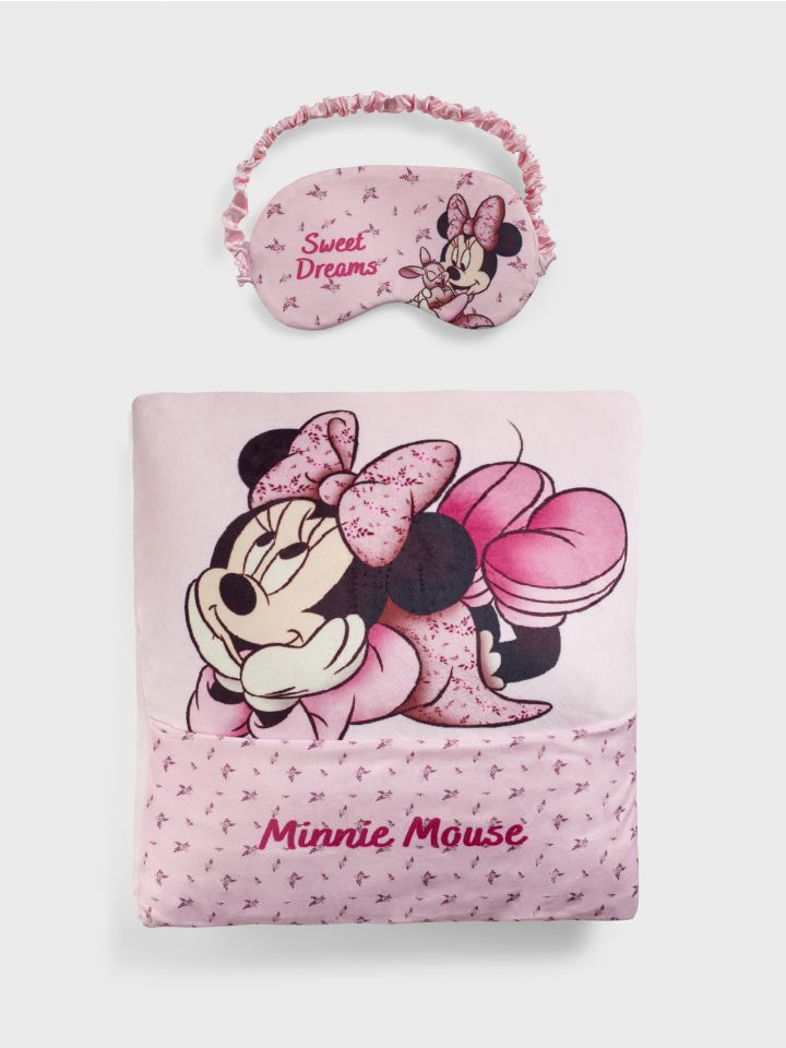 סט כרית וכיסוי עיניים MINNIE