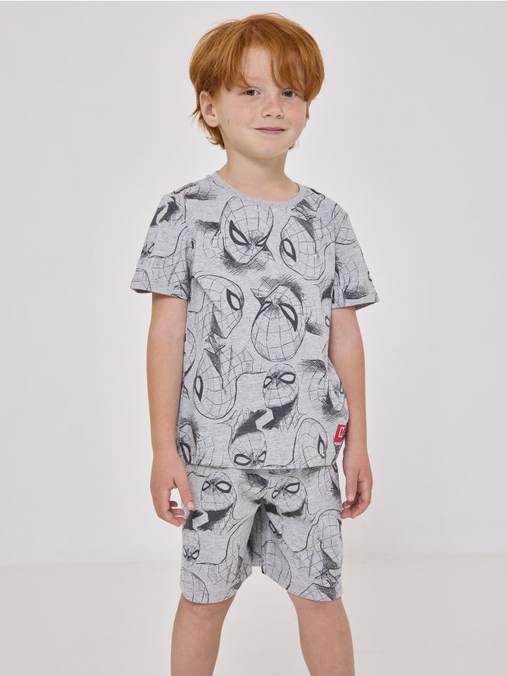 סט פיג’מה קצרה SPIDERMAN