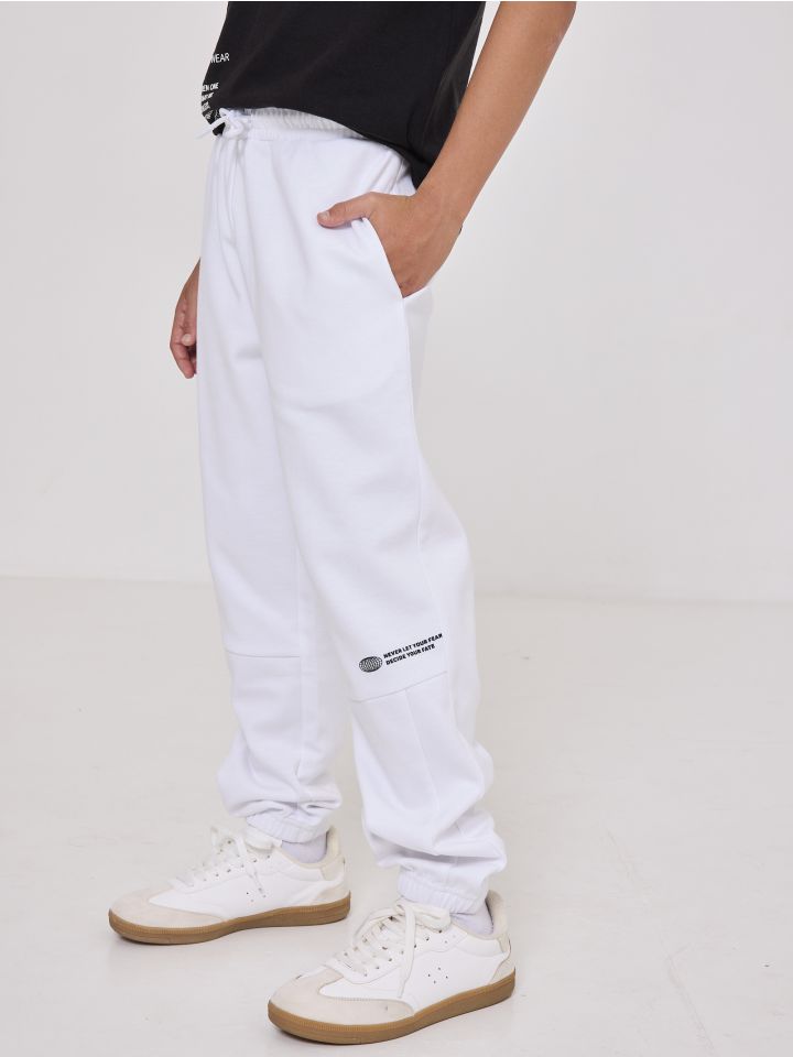 מכנסיים ארוכים דקים עם כיסים