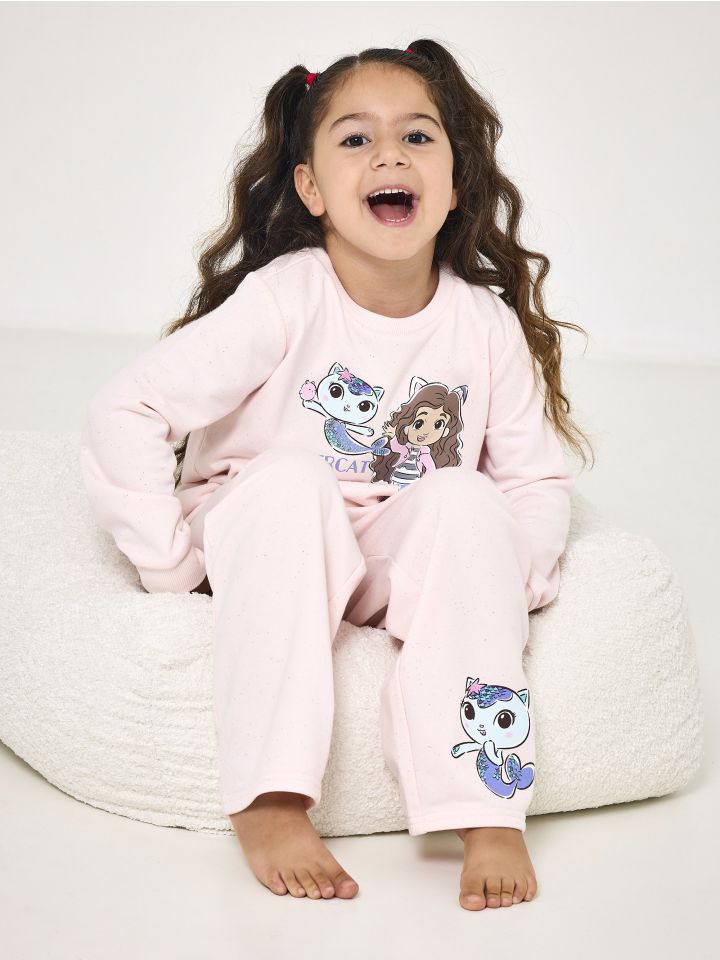 סט פיג’מה פוטר עם נצנצים GABBY