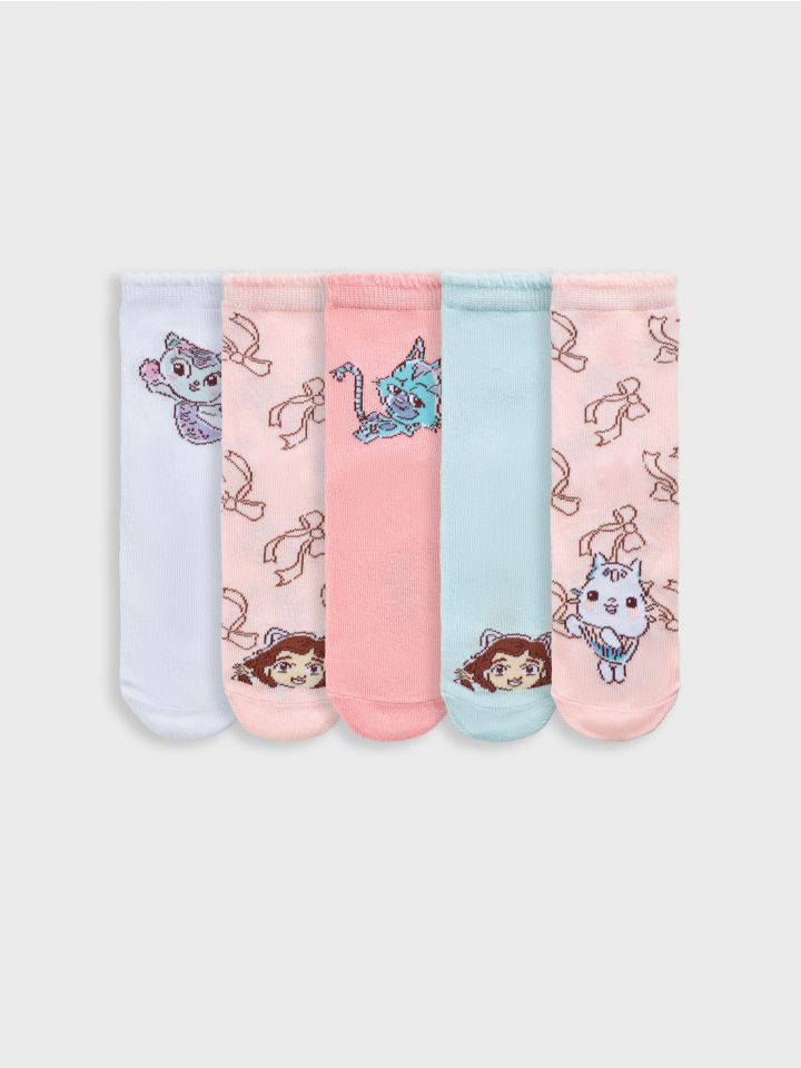 מארז 5 גרביים אורך רגיל GABBY