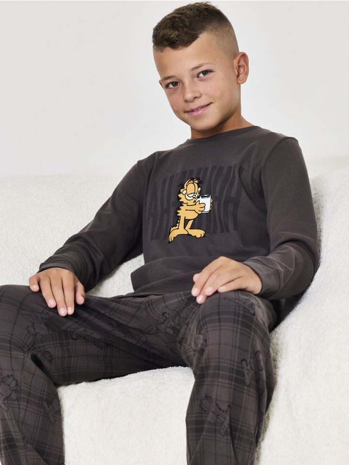 סט פיג’מה ארוכה GARFIELD