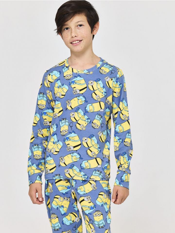 סט פיג’מה ארוכה MINION