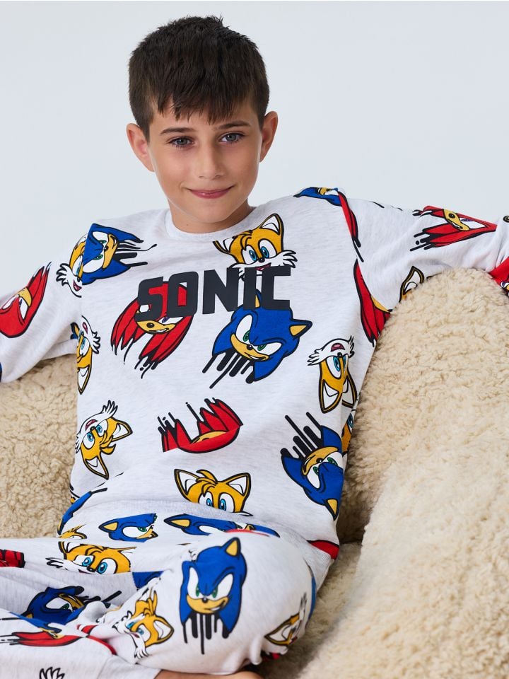 סט פיג’מה פוטר SONIC