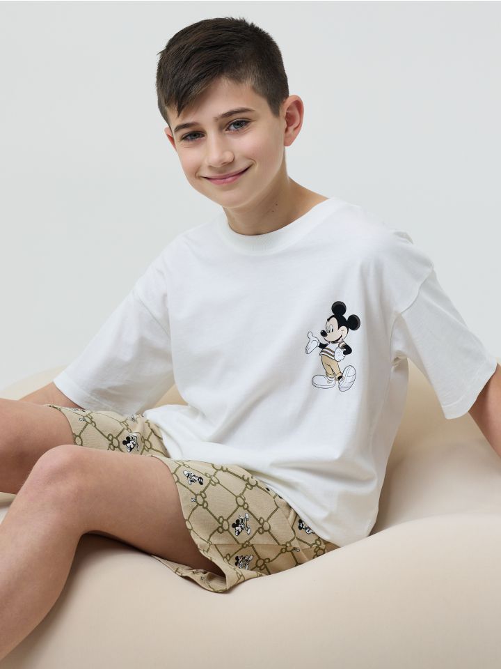 סט פיג’מה קצרה MICKEY