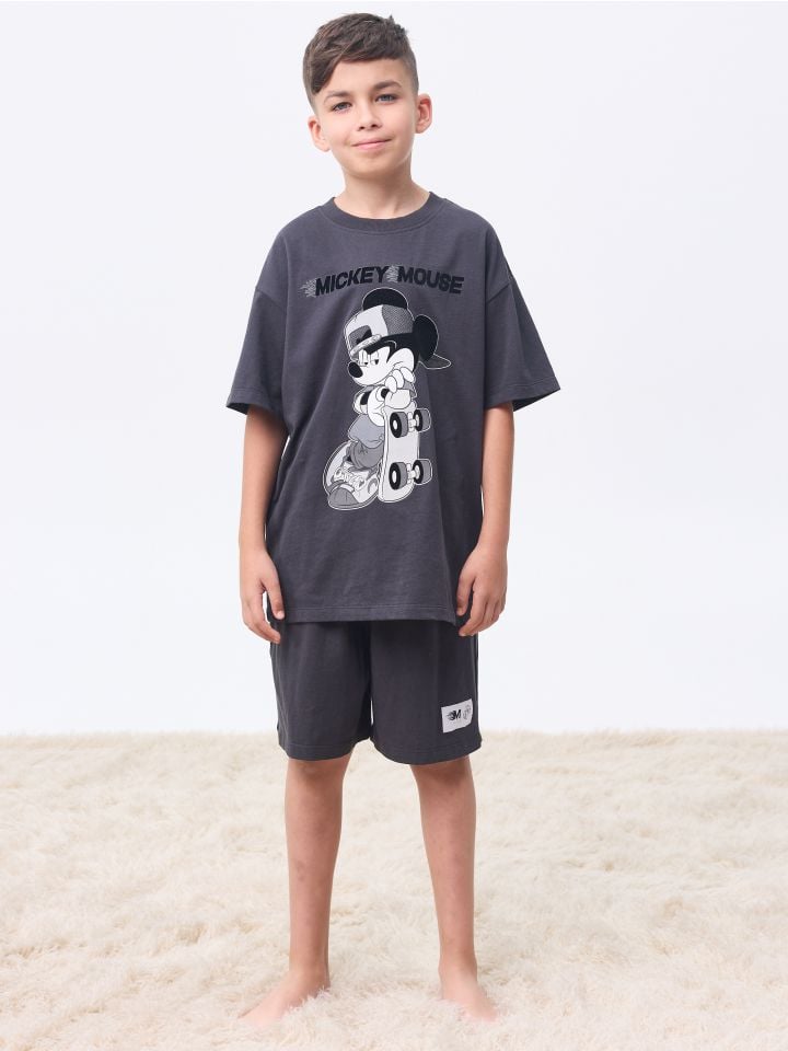 סט פיג’מה קצרה MICKEY