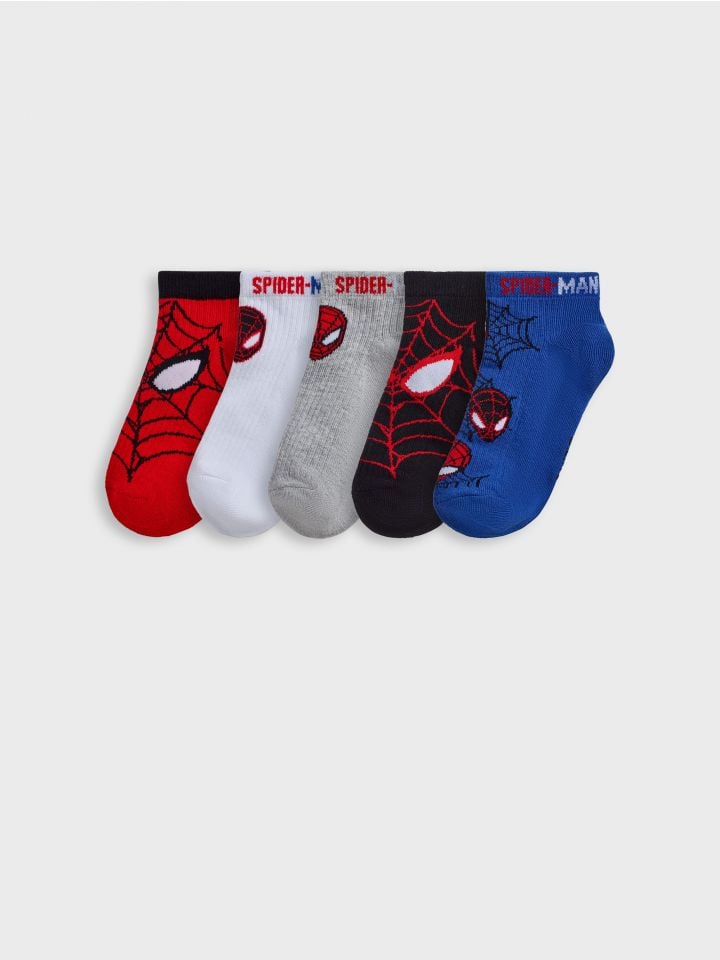 מארז 5 גרביי קרסוליות SPIDERMAN