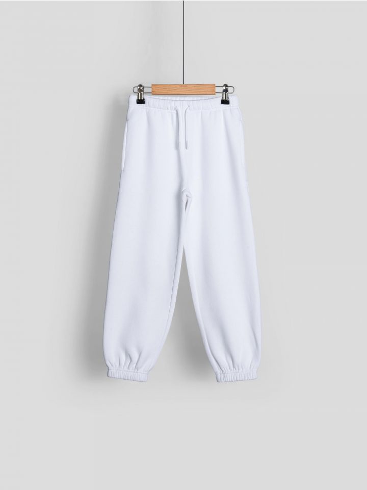 מכנסי פוטר ארוכים לבנים