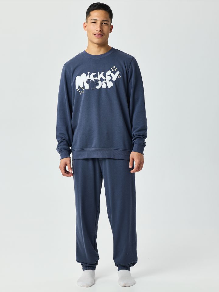 סט פיג’מה ארוכה MICKEY