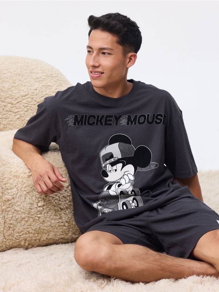סט פיג’מה קצרה MICKEY
