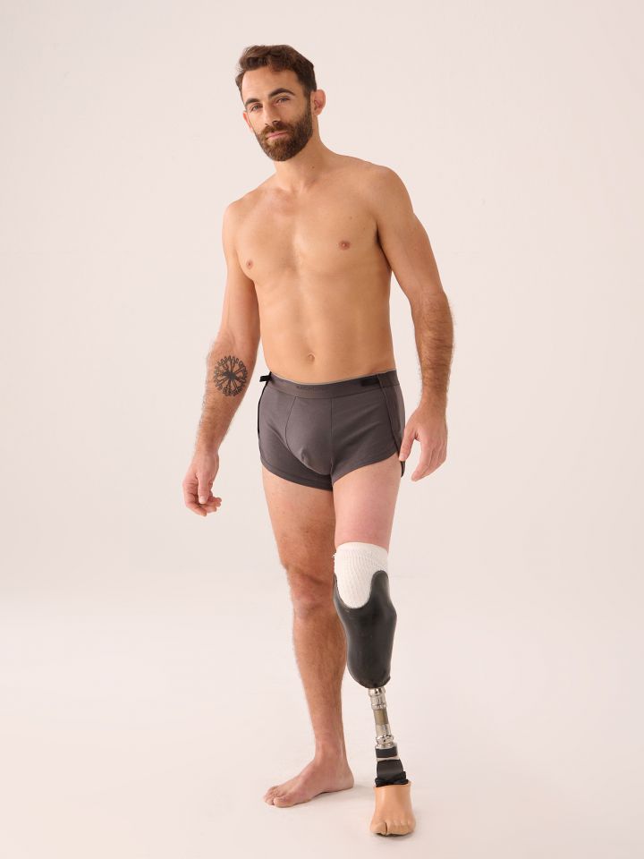 תחתוני בוקסר סליפ קצרים עם סקוטץ’ ADAPTIX