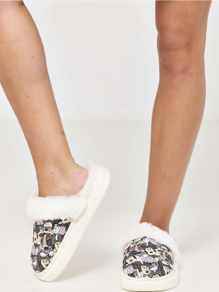 נעלי בית פלטפורמה MINNIE