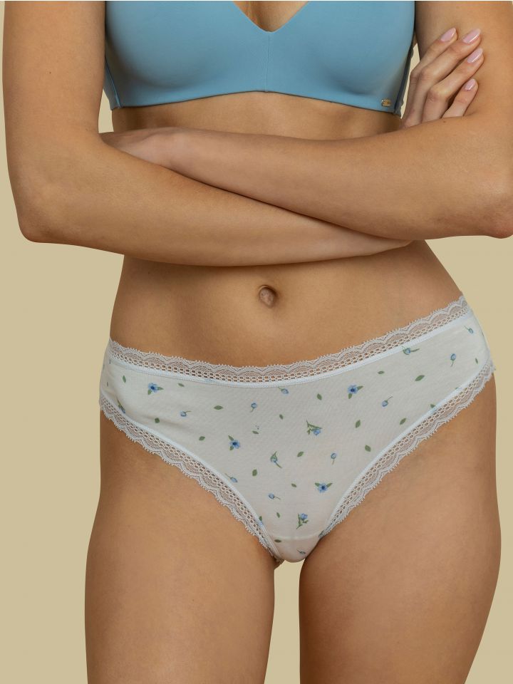 תחתוני רגל גבוהה LACE TOUCH