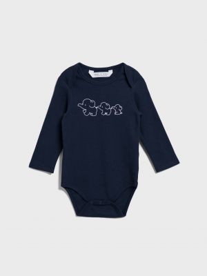 מארז 3 בגדי גוף ארוכים דקים ריב