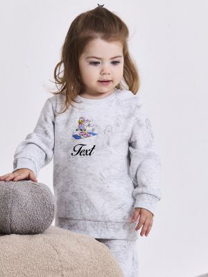 סט פיג’מה פוטר עם כיתוב אישי DAISY