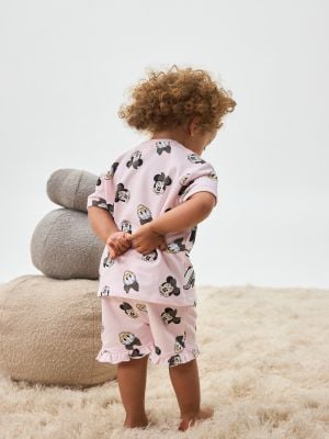 סט פיג’מה פרנץ’ טרי עם סרט ראש MINNIE