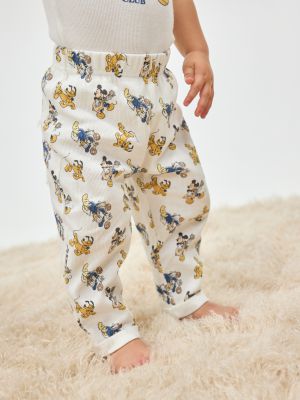 סט פיג’מה יוניסקס עם סינר MICKEY