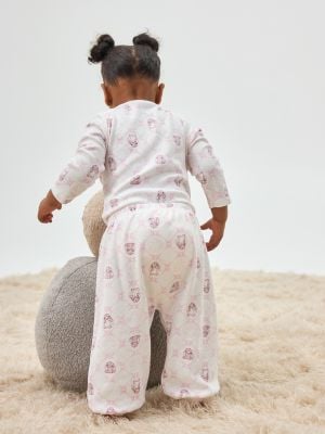 סט פיג’מה פוינטל ארוכה דקה STITCH