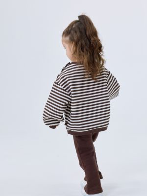 סט פוטר עם מכנסיים מתרחבים STRIPES