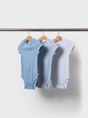 מארז 3 בגדי גוף שרוול קצר