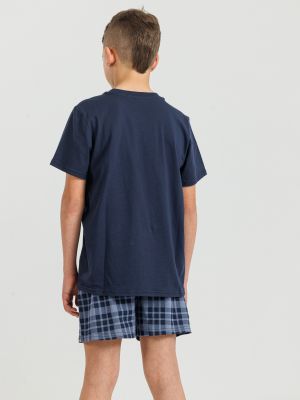 סט פיג’מה קצרה