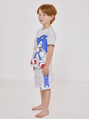 סט פיג’מה קצרה SONIC