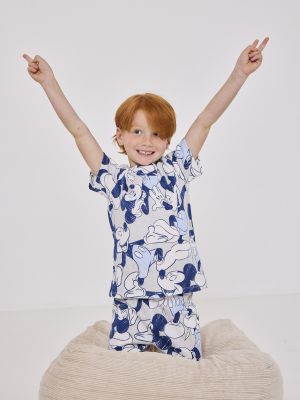 סט פיג’מה קצרה MICKEY