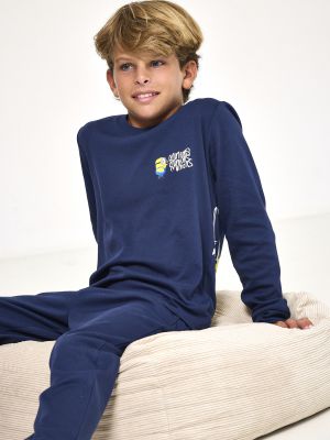 סט פיג’מה ארוכה דקה MINIONS