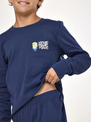 סט פיג’מה ארוכה דקה MINIONS