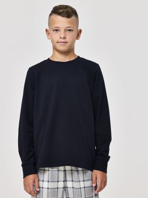 סט פיג’מה ארוכה משבצות