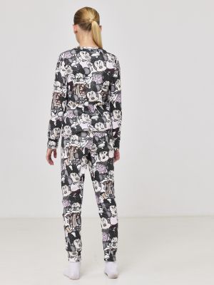 סט פיג’מה ארוכה לעונת המעבר MINNIE