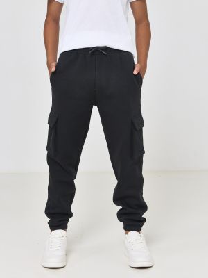 מכנסי פוטר ארוכים עם כיסי קרגו