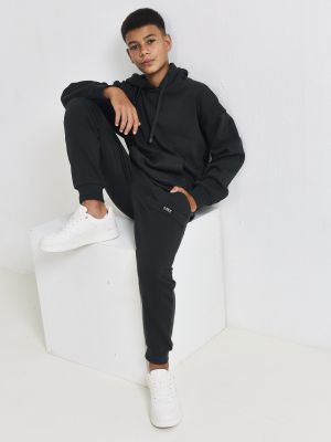 מכנסי פוטר ארוכים רחבים