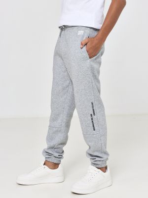 מכנסי פוטר ארוכים רחבים