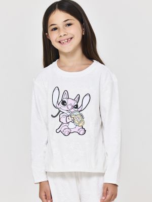 סט פיג’מה קטיפתית STITCH