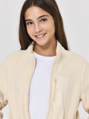 קרדיגן פלאפי יוניסקס עם כיס ניילון