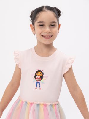 שמלה מסתובבת עם חצאית טול GABBY