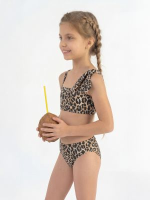 בגד ים 2 חלקים LEOPARD