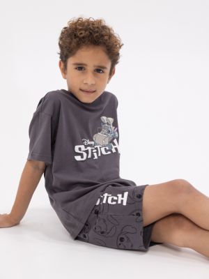 סט פיג’מה קצרה STITCH