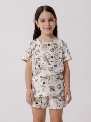 סט פיג’מה קצרה STITCH