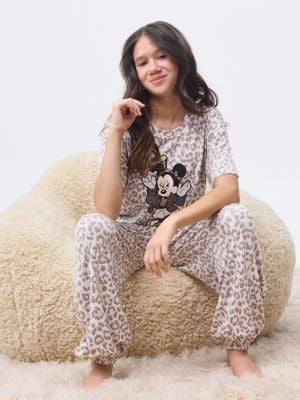 סט פיג’מה פרנץ’ טרי MINNIE