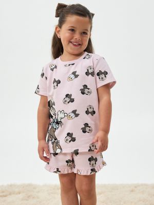 סט פיג’מה קצרה פרנץ’ טרי MINNIE