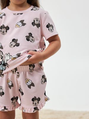 סט פיג’מה קצרה פרנץ’ טרי MINNIE