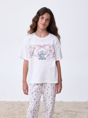 סט פיג’מה וופל STITCH