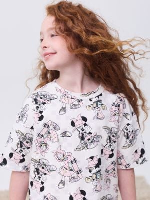 סט פיג’מה קצרה פרנץ’ טרי MINNIE