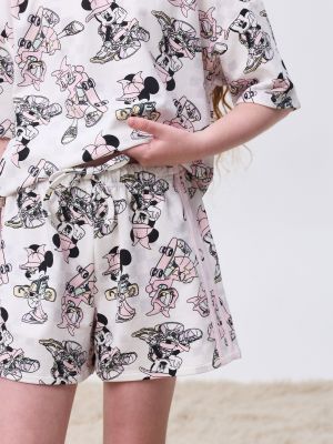 סט פיג’מה קצרה פרנץ’ טרי MINNIE